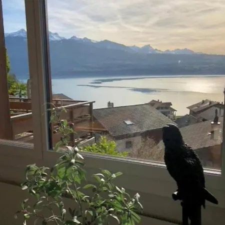 15 Min To Interlaken Seeblick Apartament Merligen
